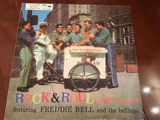 Freddie Bell & The Bell Boys - Rock & Roll...All Flavors - Vinyl LP USA pressing