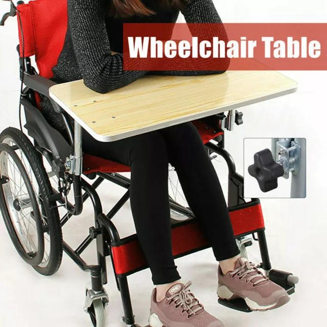 Bandeja de regazo para silla de ruedas accesorios de mesa soporte para alimentos portátil escritorio de lectura
