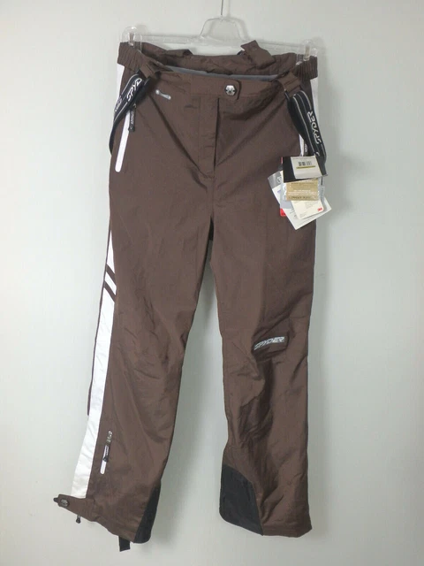 Spyder #40071 Banff Snowboard Ski Alpin Träger Skihose Hose Damen Gr. 42 Braun