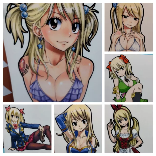 Fairy Tail Decal Bundle #1 (x24 Decals!) - Waterproof Anime Sticker / Decal 2