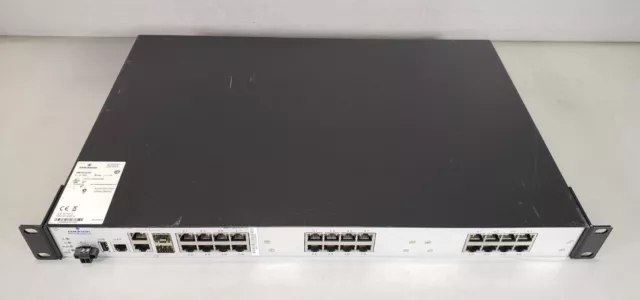 Emerson RM100-24TX DeltaV 24 Port Smart Switch KJ1611X1-FD1 P/N# 12P4473X032