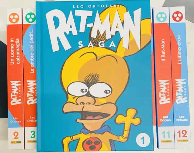 Rat-Man Saga - #1/12 - Leo Ortolani 2022 - Panini Comics - Nuovi