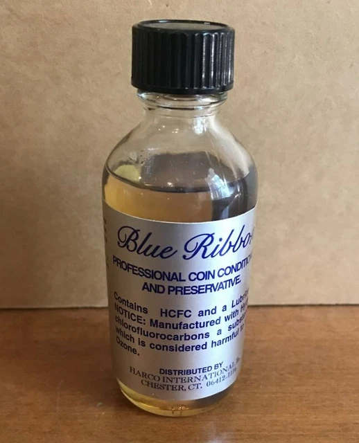 HARCO Blue Ribbon Professional Coin Conditioner and Preservative - One bottle