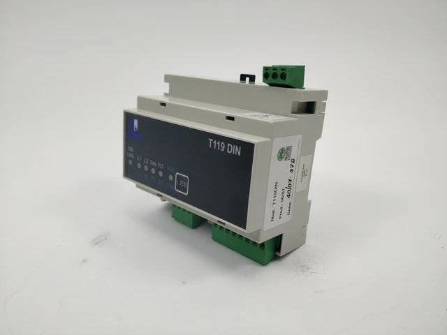 Tecsystem T119DIN Temperatura Unidad de Control