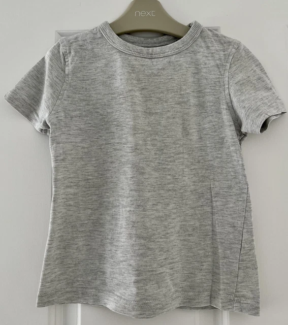T-shirt estiva GEORGE 3-4 anni ragazzo ragazza unisex grigio chiaro
