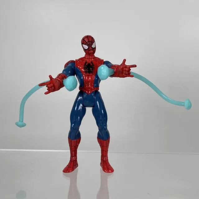 Marvel Ultimate Spider-Man Duel Power Webs 4" Action Figure 2012 Hasbro Spiderma