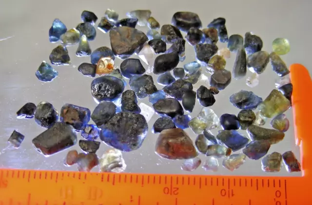 " SPECIAL "  Australian Natural Rough Sapphires 40cts Gemstone Specimens