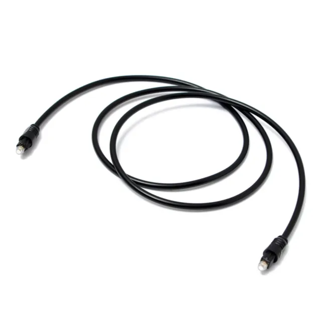 Optical Fiber 6.5FT Digital Fibre For Toslink Audio Cable Cord Line