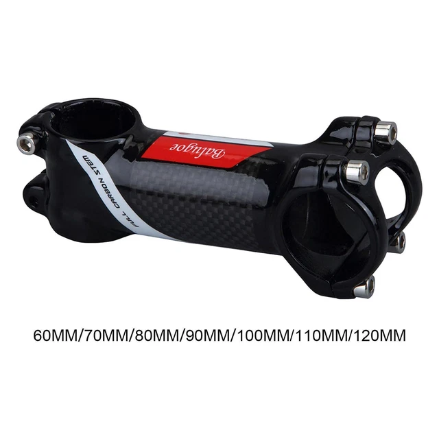 Alloy Bicycle Stem 31.8mm Handlebar Shock Absorbing 6 Degree Carbon Fiber Bike