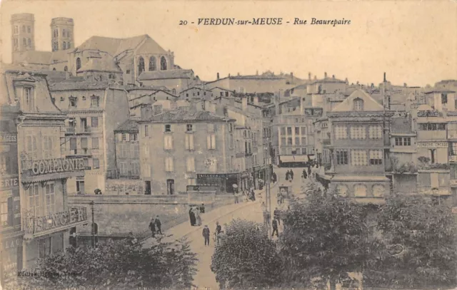 Cpa 55 Verdun Rue Beaurepaire