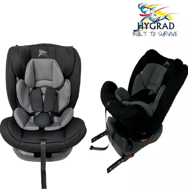 Multi Recliner ISOFIX Baby Child Kid Boy Girl Car Seat 360 Rotation Group 0123