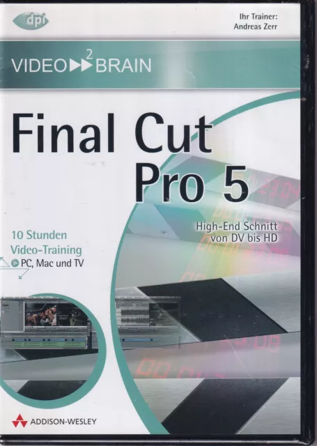 Final Cut Pro HD - Video-Training [Dvd-Rom] Mac/Windows 2000/Windows 98 / Left