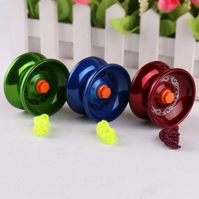 YoYo Ball Kids Toys Aluminum Design Professional Bearing String Trick Alloy 3