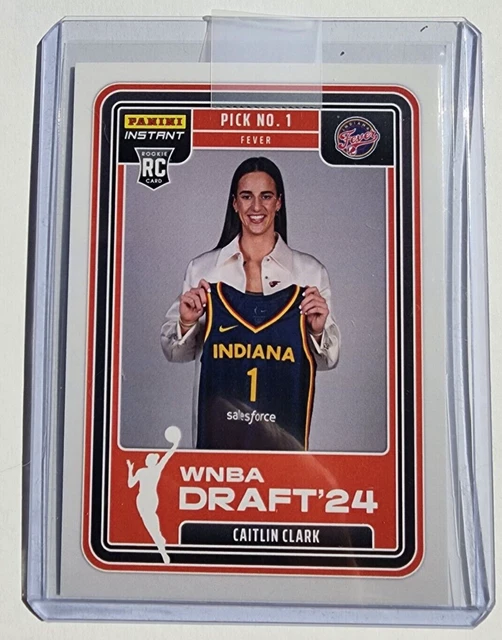 202425 CAITLIN CLARK Panini Instant DN1 RC Rookie Card WNBA Draft 24