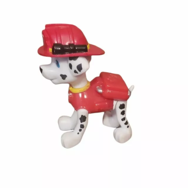 NICKELODEON PAW PATROL Marshall Figure Dalmatian Fire Dog Posable Toy ...