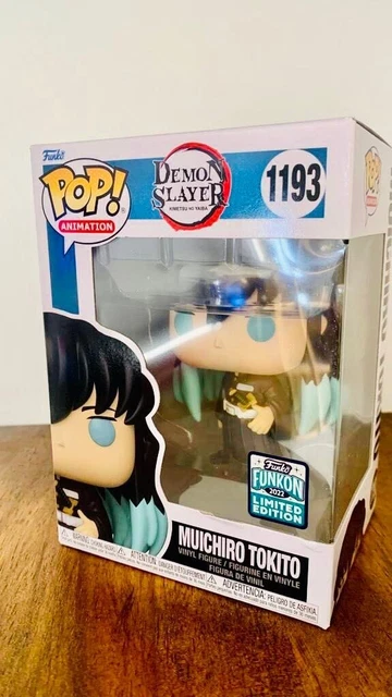 Demon Slayer Muichiro Tokito Funko Pop Vinyl Figure.     includes 5mm protector
