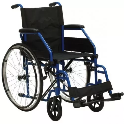 Sedia a Rotelle pieghevole ad autospinta carrozzina per disabili AGILE e Leggera