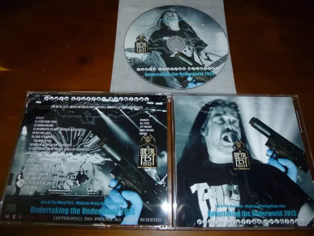 Carcass / Undertaking The Underworld 2013 ORG LIMITED NEW!!!!!!!!!! D4 XIAN