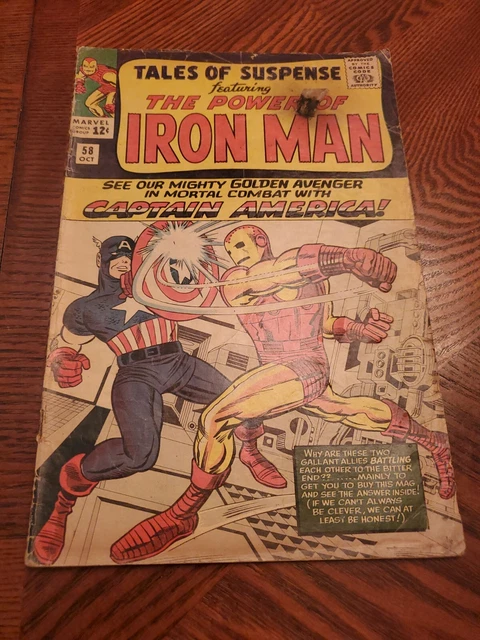 Marvel Comics Group #58 The Invincible Iron man (B1)