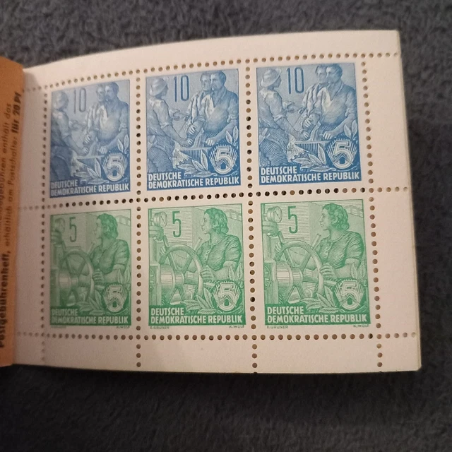 Briefmarken DDR Markenheft