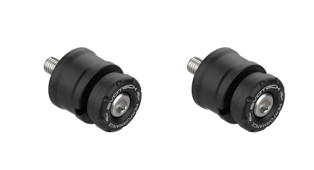 thumbnail image 2 of HVMP Black Bar End Weights For BMW S1000XR - 11 Oz Each - Stainless Steel 2 of 4