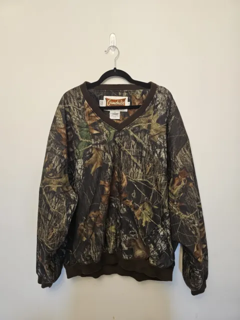 MENS 4XL - GameHide Hunting Pull Over Jacket - CAMO