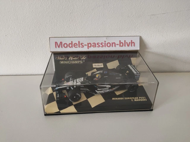 Figurine Minichamps 1:43 Minardi Fondmetal M02 Fiorano Test 2000 - Fernando Alonso