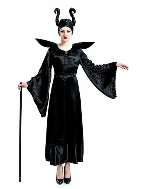 Costume Strega Cattiva - Maleficent - Malefica - Bella Addormentata - (O7Q)