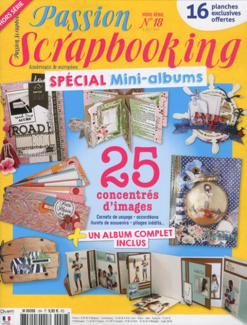 Passion Scrapbooking Hors-Série N°18H - Spécial Mini-Albums
