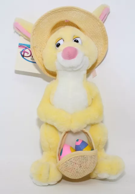NWT Vintage 90's Disney Easter Rabbit 9" Plush Doll Winnie the Pooh Stuffed Toy