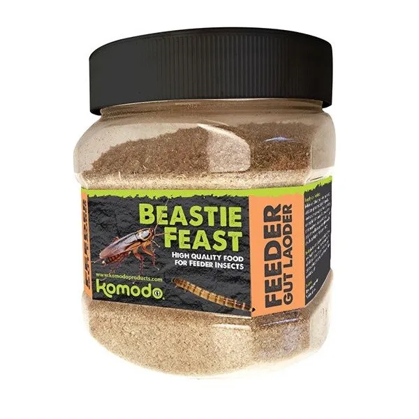 Komodo Beastie Feast for Feeder Insect High Quality Food Cricket Locust Gut Load