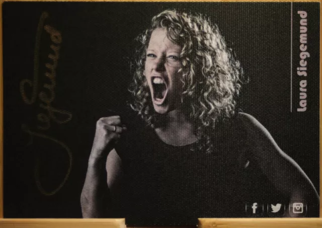 Laura Siegemund Orig Autogramm signiert Tennis Wimbledon - AK