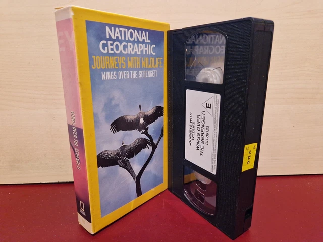 その他 Nat&#39;l Geo: Wings Over the Serengeti [VHS] NATIONAL GEOGRAPHIC VIDEO Vhs Bundle X3 All New & Factory