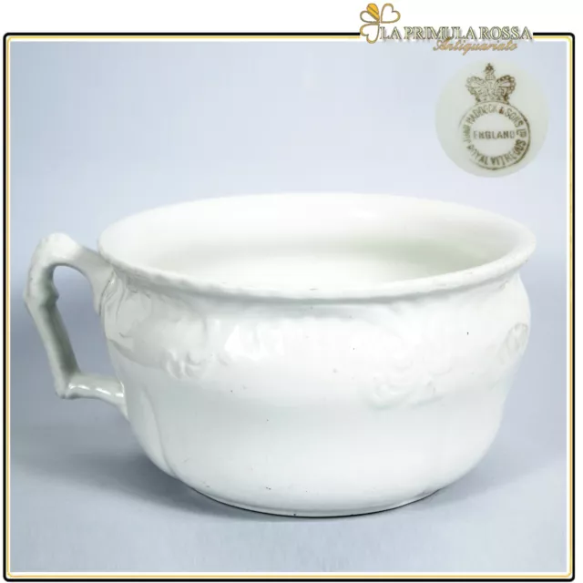 VASO DA NOTTE D' Epoca In Ceramica Pitale Antico Vecchio Cache Pot Inglese  EUR 62,10 - PicClick IT