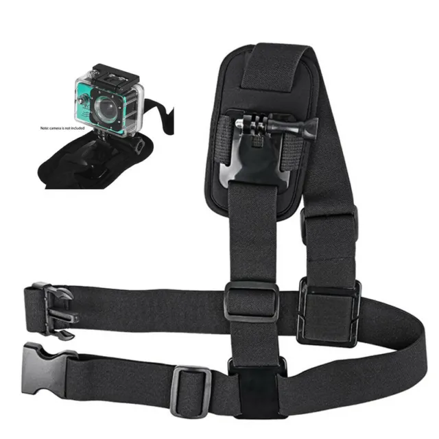 Backpack Belt Strap Bracket Mount Holder for GoPro Hero 11 10 9 8 7 6 5 OSMO