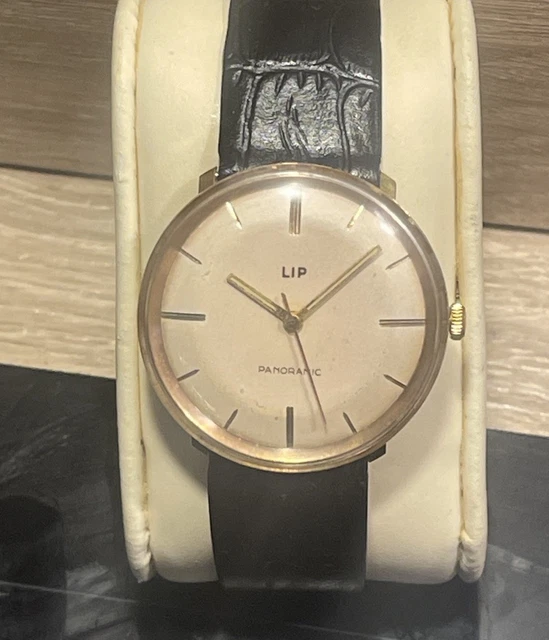 Belle Montre Vintage Mécanique Suisse MP Pour Femme - Mouvement Manuel, Boîtier Doré