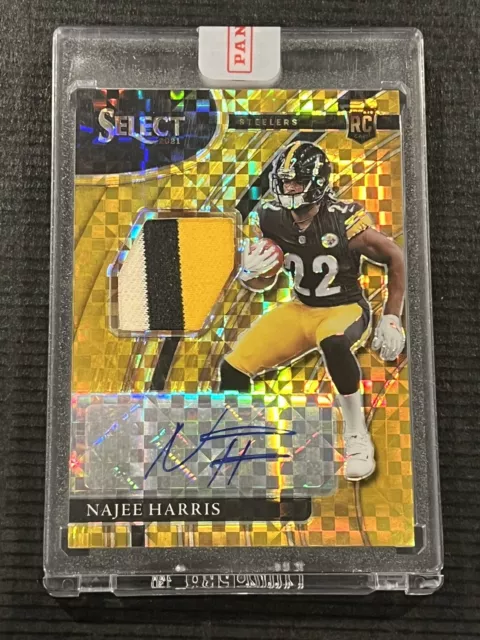 2021 SELECT GOLD NAJEE HARRIS RPA ebay 2/10 RC Auto Steelers Panini Sealed🔥🔥