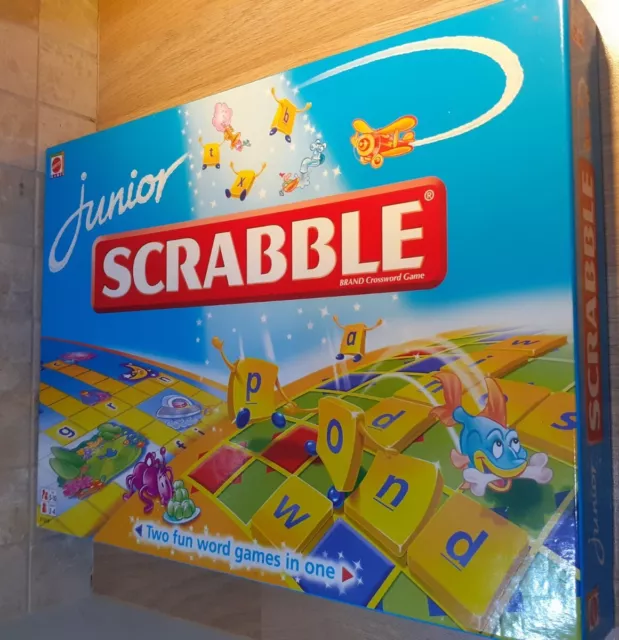 Scrabble Junior Board Game By Matell 1999