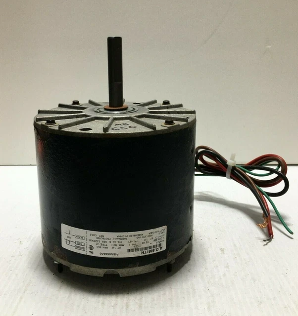 AO SMITH YORK Genteq Condenser Fan Motor F48AA68A50 428548 850RPM used  MB654 $90.00 - PicClick