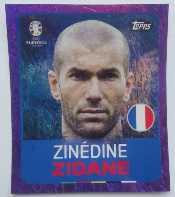 Topps ~ PARALLEL Sticker LEG 8 Lila ~ UEFA EURO 2024 ~ EM 24 Purple Panini