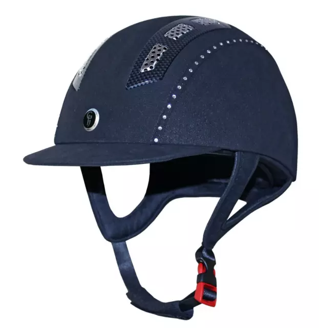 Gatehouse Chelsea Air Flow Pro Suedette Riding Hat With Crystals