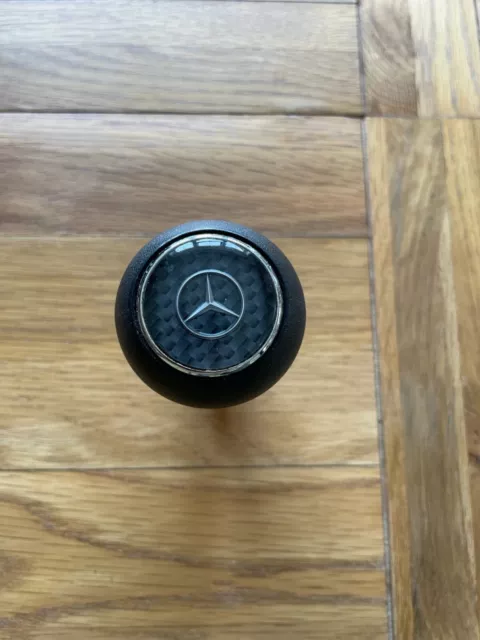 Mercedes Benz Slk R170 Genuine Automatic Gear Knob Black Carbon Effect Trim