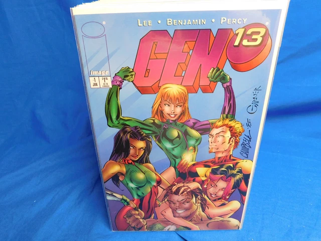 Gen 13 Minus 1 Image / Wildstorm Comics 1997 VF/NM J Scott Campbell -1