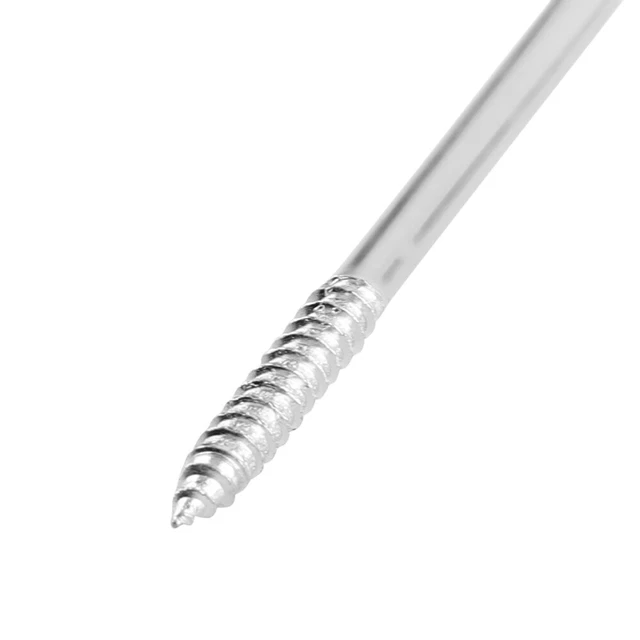 100Pcs Kunststoff--Isolatoren Elektrozaun Long Distance Schraube In