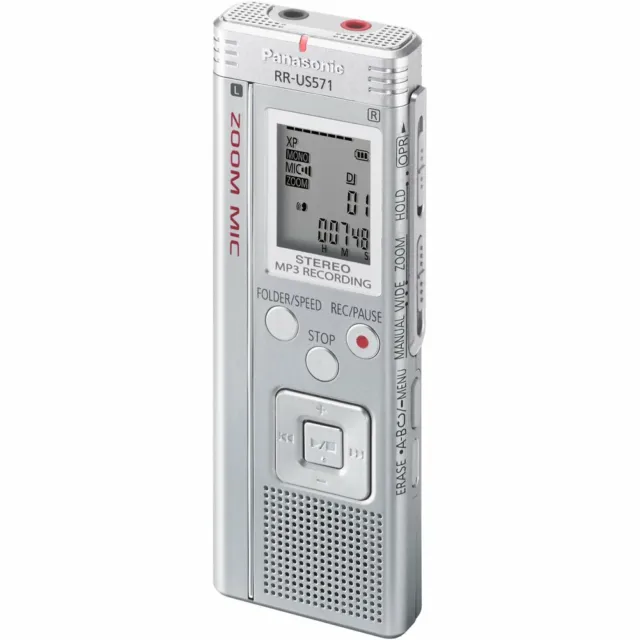 Panasonic RR-US571 2 GB Digital Voice Recorder