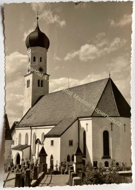 AK Königsdorf Oberbayern Bad Tölz Wolfratshausen Kirche