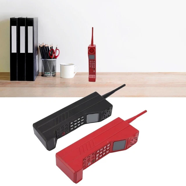 80'S 90'S Mobile Brick Phone Model Retro Telephone Model  Photography Props