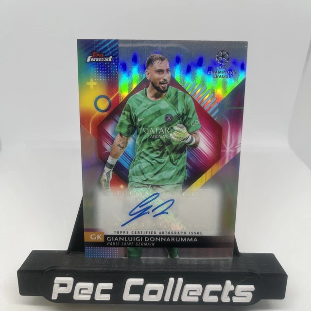 Carte UEFA Topps 2023-24 #102 Guus Til PSV - Réfracteur Noir Chromé 8/10 - NM