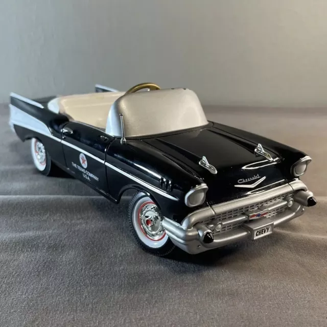 GEARBOX Texaco Fire Chief 1957 CHEVY BEL AIR Pedal Car - Series #9 GOOD CARS