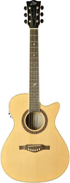 Guitare Electro Acoustique Auditorium Cutaway Naturelle Eko One-018Cweq-Nat